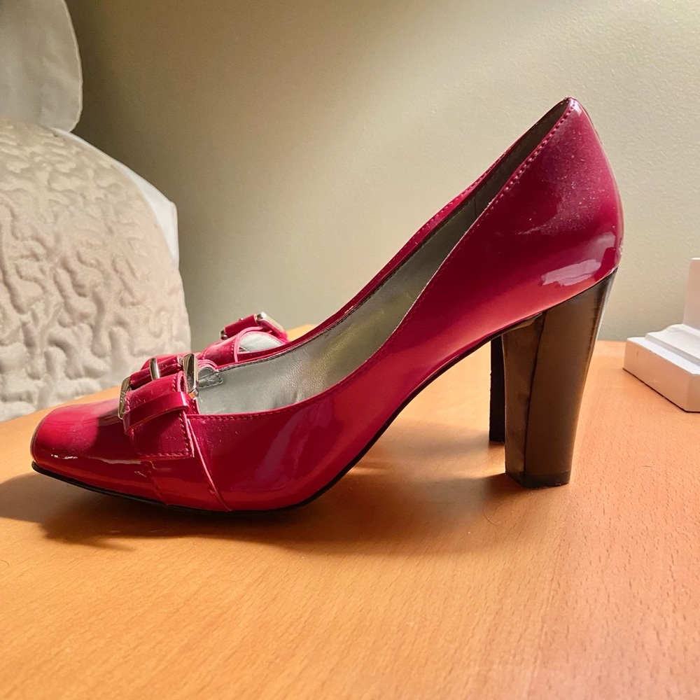 Glossy Red Heels